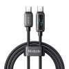 Mcdodo CA-4250 USB-C-USB-C kábel, 100W, LED kijelző, 1,2m