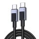 Ugreen USB-C to USB-C PD Fast Charging Cable L512 (Space Gray) 3m