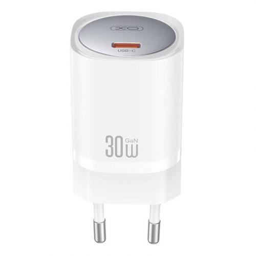 Fali töltő XO CE20, 30W, GaN, USB-C